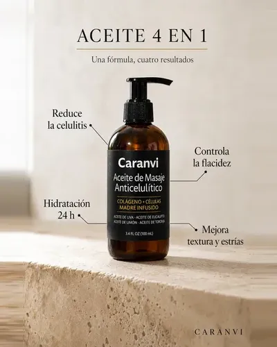 Aceite De Masaje Reafirmante Anticelulitis (oferta) X3