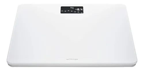 Balanza digital Withings Body 180 kg medidor grasa corporal blanca