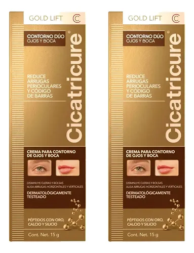 Cicatricure Gold Lift Contorno Dúo Ojos Y Boca 15g 2×1
