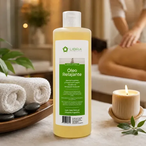 Oleo Aceite Masajes Relajantes Mentol Alcanfor X1l Libra Tipo de envase Botella