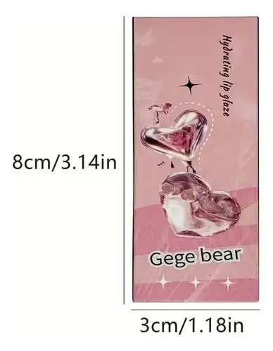 Labial Lip Glaze Hidratante – Gege Bear