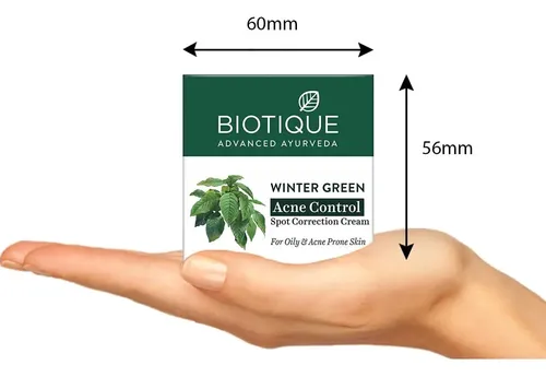 Crema Antiacné Biotique Winter Green 15 G