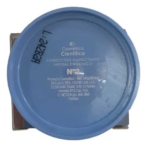 Corrector Ojeras Carmesi Cosmética Tono 2 1 Unidad