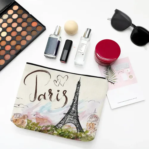 Bolsa De Maquillaje Franala Eiffel Tower Paris Romantic Para
