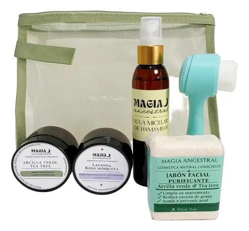 Tea Tree, Arcilla,skin Care, Limpieza Facial,cosmet Natural