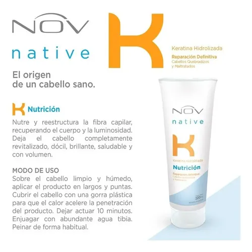 Combo Nutricion 220grs Nov De Argan + Keratina + Lino
