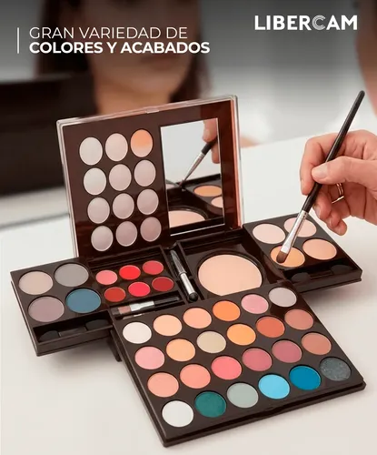 Set Maquillaje Completo 39 Colores Paleta De Sombras
