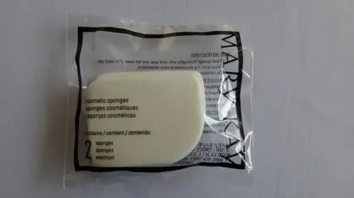 Esponja Cosmetica Mary Kay X 2 Unidades Para Bases En Crema Color Blanco