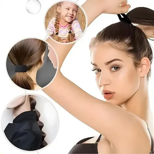 F 400 Ligas Para Cabello Mediana Elásticas Multicolor Pack P