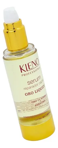 Kleno Egyptian Gold 24k Serum Reparador Brillo Keratina 50ml