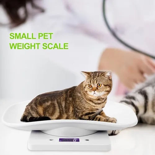 Báscula Digital Para Mascotas 10kg 1g Báscula Multifunción