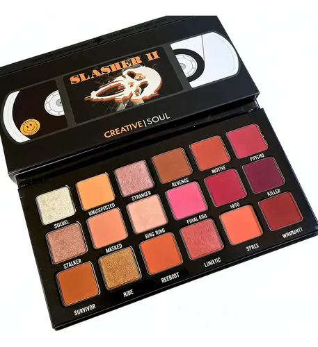 Paleta De Sombras Góticas Slasher Ii De Creative Soul