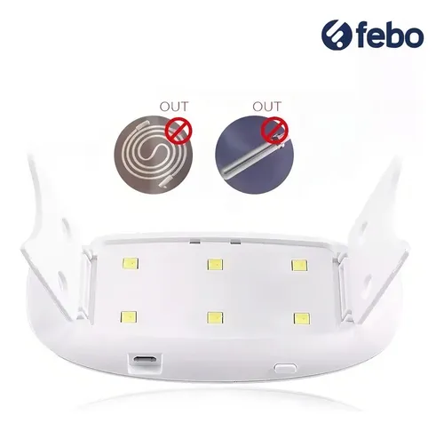 Cabina para uñas SUNUVmini plateado
