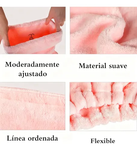 A 2 Toallas De Microfibra Gorro Turbante Secado Rápido