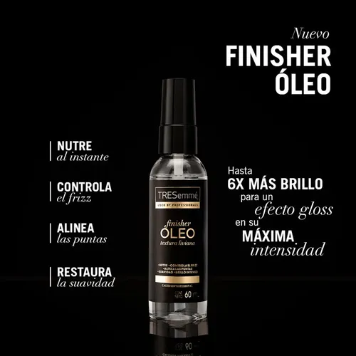 Oleo Tresemme Finisher Textura Liviana 60 Ml
