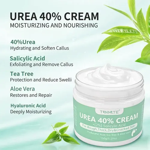 Crema Con Urea 40% Hidratante, Reafirmante, Cuidado Corporal