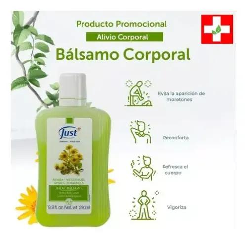 Bálsamo De Árnica Swiss Just Presentación A Elección