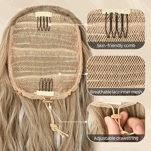 Extensión De Cola De Caballo Flufymooz 66 Cm Cabello Sintéti