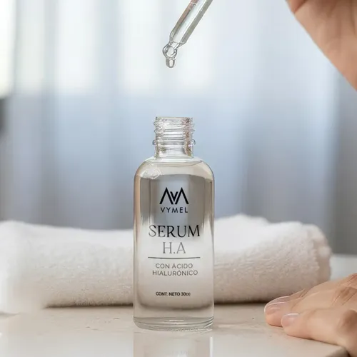 Serum Facial Con Acido Hialuronico Y Vit C 30 Ml Vymel – Todo Tipo De Piel – Día/noche