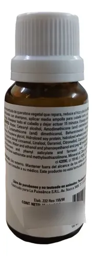 Ampolla Cabellos Dañados Keratina La Puissance X15ml