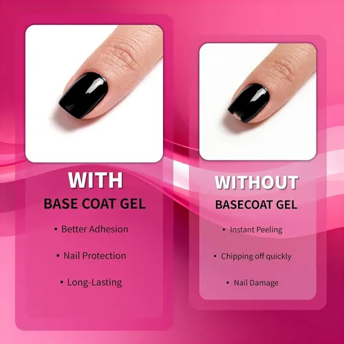 Base Coat Gel Amarimay 15 Ml Para Uñas En Gel