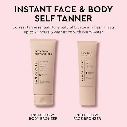 Bronceador Facial Tanologist Insta Glow, Crema Iluminadora B