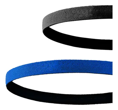 Diadema Deportiva Delgada Para El Pelo De 3 Piezas, Elástica