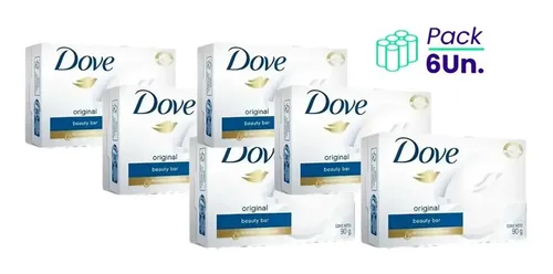 Jabón En Barra Dove Original 90 Gramos – Pack Familiar X6u