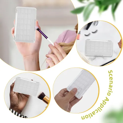 3 Piezas Paleta De Maquillaje Con Estuche Vacío Para Labial