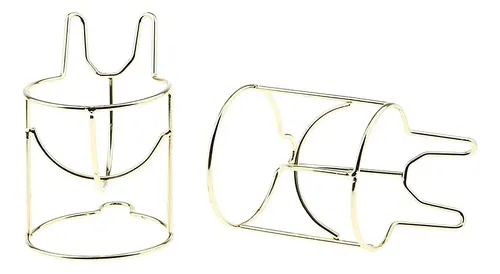 +2pcs Sponge Maquillaje De Esponja De Maquillaje Soporte De  Luxury Gold