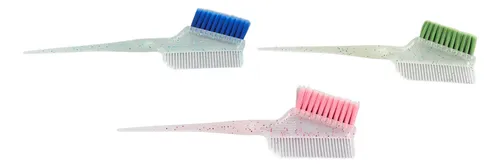 3 Brochas Para Teñir El Cabello De Doble Cara: Resaltador De