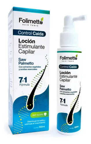 Loción Capilar De Saw Palmetto Anticaída Alopecia Folimetto