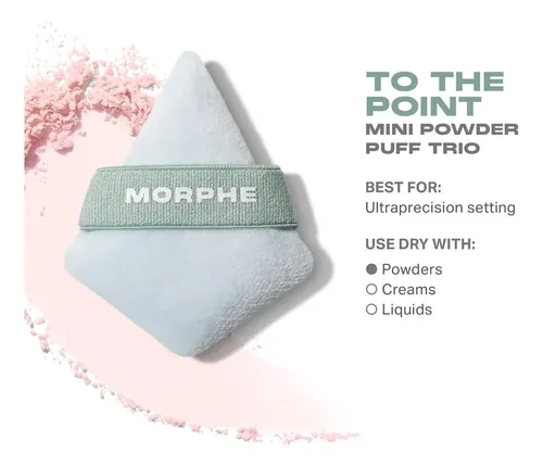 Morphe To The Point Set De 3 Mini Esponjas