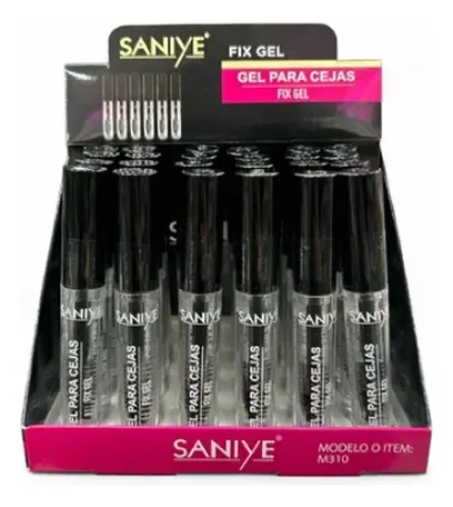 Mascara De Fix Gel Transparente Para Cejas Saniye Perfilado