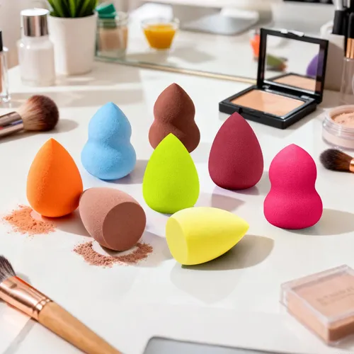 Set De Esponjas De Maquillaje Qsdywlyd 15 Piezas Sin Látex R