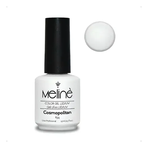 Esmalte Meliné Gel Color Manicuria Semipermanente On-off X1 Cosmopolitan 654
