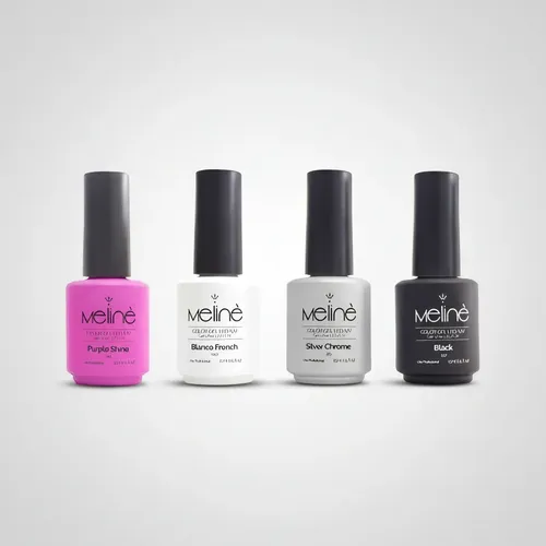 Esmaltes Semipermanentes Meline X 4 Unidades