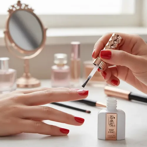Top Coat 15ml Uv/led Semipermanente Gel Rimera Quince