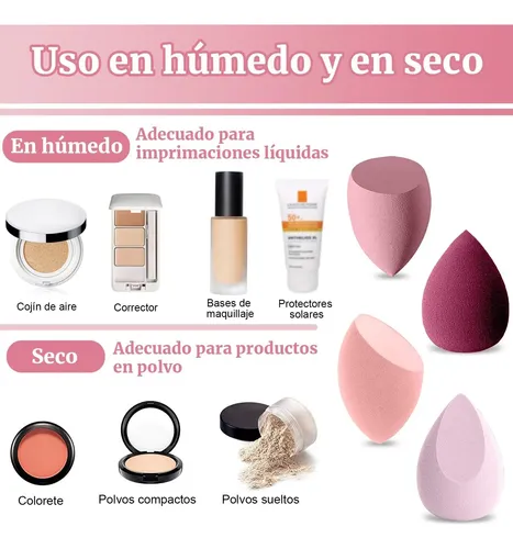 Esponja De Maquillajeesponja Facial Maquillaje Para Bases