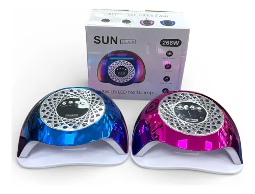 Cabina Para Uñas C/ Portacelular Uv/led Sun 268w