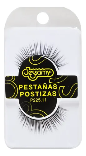 Pestañas Postizas Enteras Mink Sintético Jessamy P225 Color 11