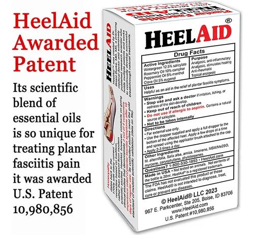 Alivio Fascitis Plantar Heelaid Líquido Penetrante