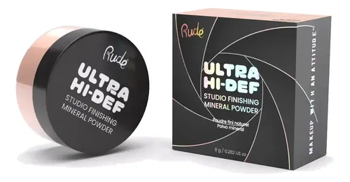 Ultra HD Studio Finishing Mineral Powder natural Rude Cosmetics