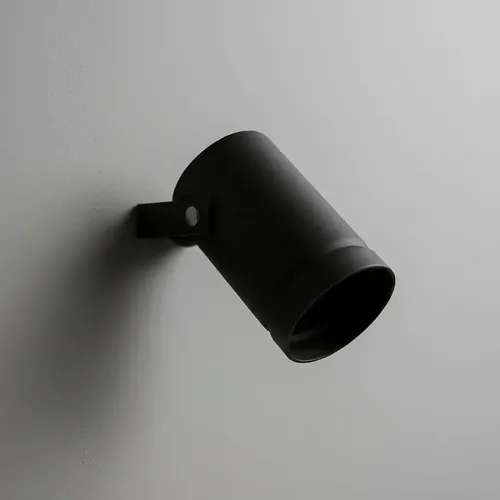 Aplique de pared para baño iluminacion baño interior Ilunor + 3 led incluido – Negro