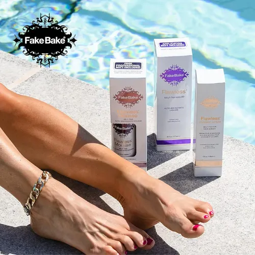 Fake Bake Autobronceador Líquido Sin Manchas, Larga…