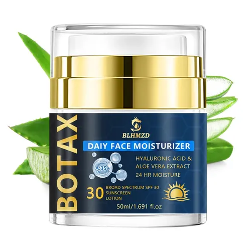 Hidratante Con Aloe Y Ácido Hialurónico Botax 50ml Spf30