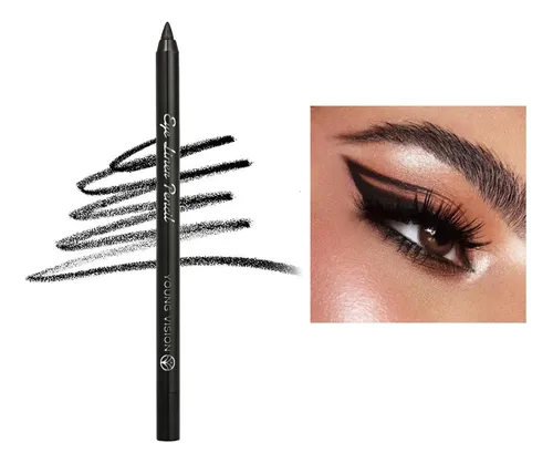 Goth Makeup Kit 6pcs Halloween White Foundation & Black