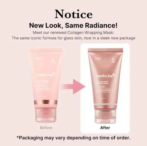 Collagen Night Wrapping Mask Mascarilla Peel Off Medicube