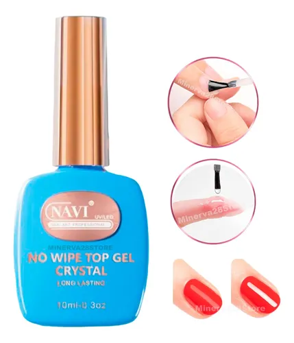 Top Coat Navi 10ml. Uñas Uv/led Semipermanente
