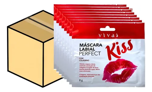 Mascarillas hidratantes labiales con colágeno Boca Perfect Kiss
